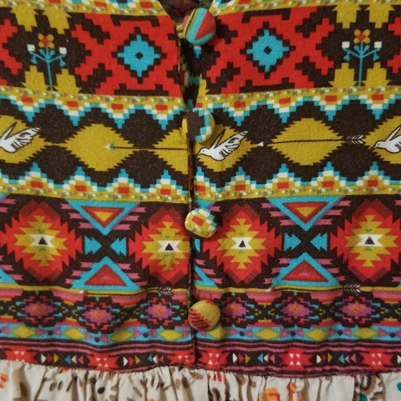 Umgee | Boho Tunic Dress - Picture 4 of 7